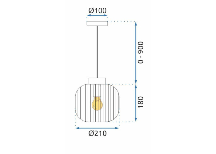 Люстра APP1068-CP OSW-04401