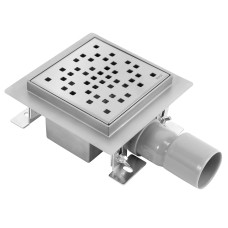 Трап для Душа REA DOTS Нікель Мат 12x12 REA-G6202