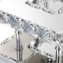 Люстра Кристал Квадратна Glamour 8W APP405-C APP406-C OSW-65003