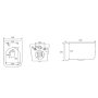 Унітаз REA Tino Rimless REA-C2630
