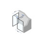 Душова Кабіна Rea Bler-1 80 + 120 KPL-7952-7957