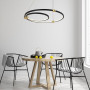 Люстра Чорний Ring LED + Пульт APP692-30-50 OSW-06095