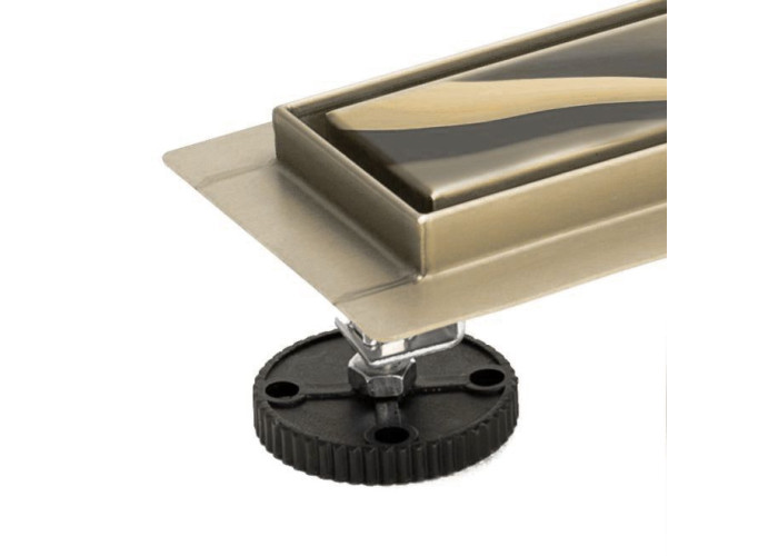 Трап для Душа Rea Pure Neo Mirror Золото Pro 80 REA-G5601