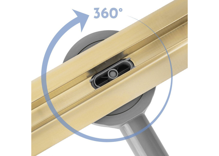 Трап для Душа REA Neox Slim Pro Золото 100 REA-G5804