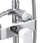 Душовий Гарнітур REA BLOOM WHITE CHROME REA-P9527
