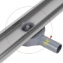Трап для Душа REA NEOX PRO Nickiel Brush 70 REA-G5808