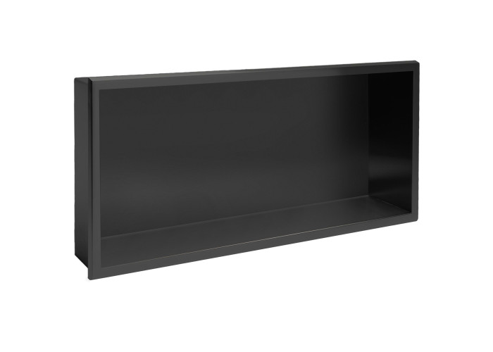 Поличка для Ванної 30x60 Чорний Мат REA-05605