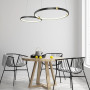 Люстра Чорний Ring LED + Пульт APP763-30-50 OSW-00786
