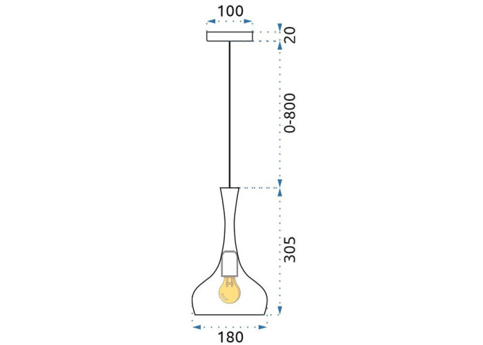 Люстра APP281-1CP