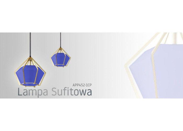 Люстра Алмаз Синій APP452-1CP OSW-00582