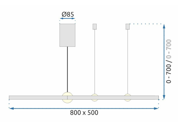 Люстра Чорний Ring LED + Пульт APP763-30-50 OSW-00786