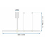 Люстра Чорний Ring LED + Пульт APP763-30-50 OSW-00786