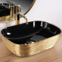 Умивальник Rea Belinda BLACK GOLD BRUSH REA-U8780