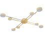 Люстра Золото 8-Плечова LED APP524-8C OSW-08466
