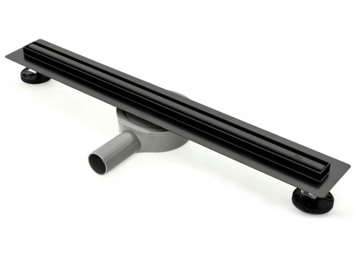 Трап для Душа NEO Slim Pro Чорний 100 REA-G8904
