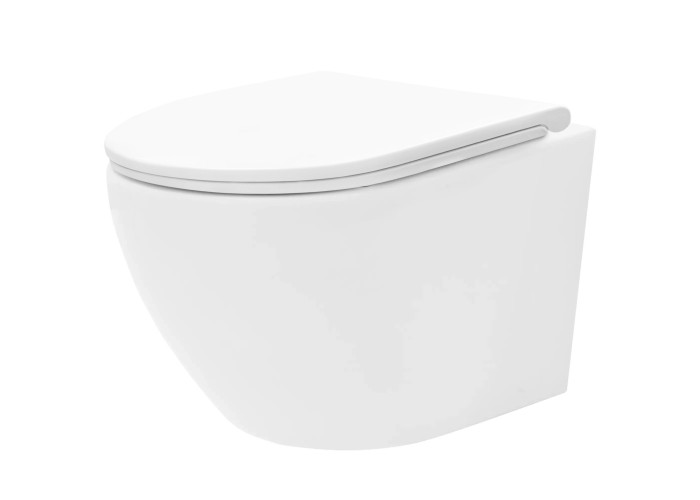 Унітаз Rea Carlo Mini Tornado Rimless Flat Pro REA-C8770