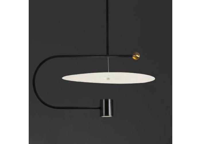 Люстра LED Чорний APP589-1CP OSW-08790