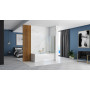 Шторка для Ванни REA Elegant 70 Золото REA-W5600