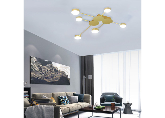 Люстра Золото LED APP522-6C OSW-08464