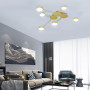 Люстра Золото LED APP522-6C OSW-08464
