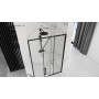 Душова Дверка REA Rapid Swing 120 Чорний Мат REA-K6413