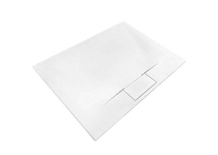 Душовий Піддон Bazalt long Білий 80x100 REA-K3320