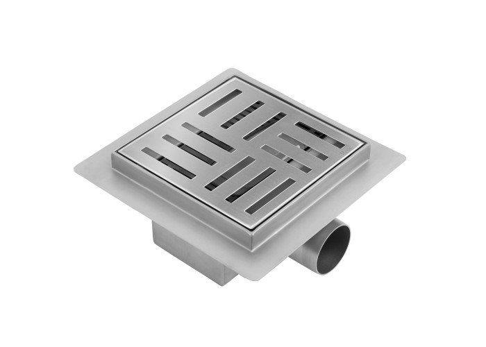 Трап для Душа REA CROSS 150x150 Нікель Мат REA-G6201