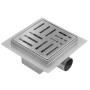 Трап для Душа REA CROSS 150x150 Нікель Мат REA-G6201