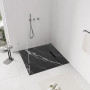 Душовий Піддон Bazalt CARRARA Чорний 90x90 REA-K7003