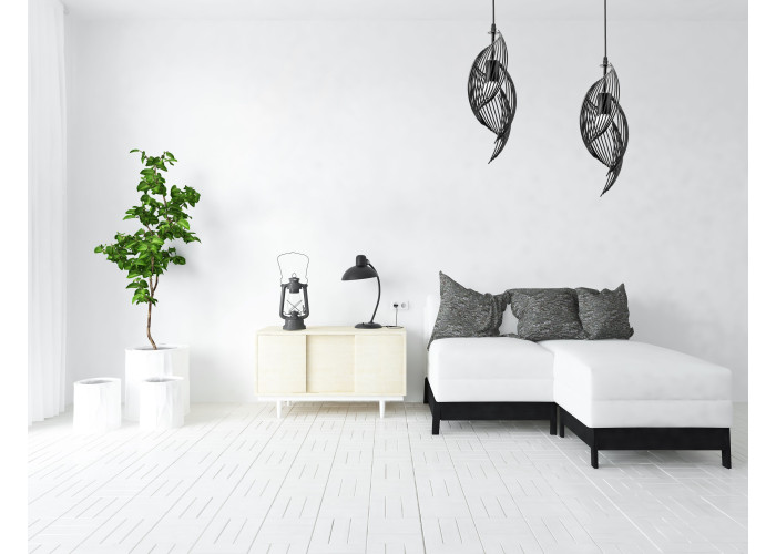 Люстра Loft APP977-1CP Чорний OSW-06989