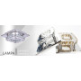 Люстра Кристал Квадратна Glamour 8W APP405-C APP406-C OSW-65003