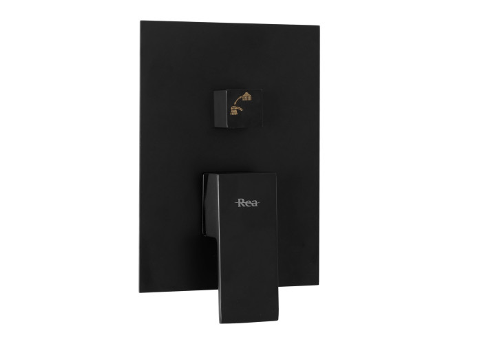 Душовий Гарнітур + BOX REA FENIX Чорний REA-P6920