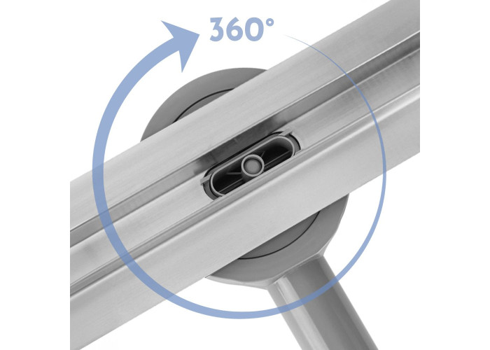 Трап для Душа REA Neox Slim Pro Нікель Мат 80 REA-G5802