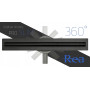 Трап для Душа NEO Slim Pro Чорний 100 REA-G8904