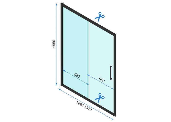 Душова Кабіна REA Rapid Slide 120x90 KPL-6402-6422
