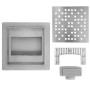 Трап для Душа REA DOTS 150x150 Нікель Мат REA-G6203