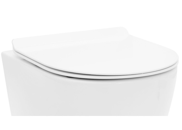 Сидіння для Унітаза UF DUROPLAST FLAT Білий REA-C6001