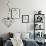 Люстра Алмаз Метал Loft Чорний APP563-1CP OSW-08570