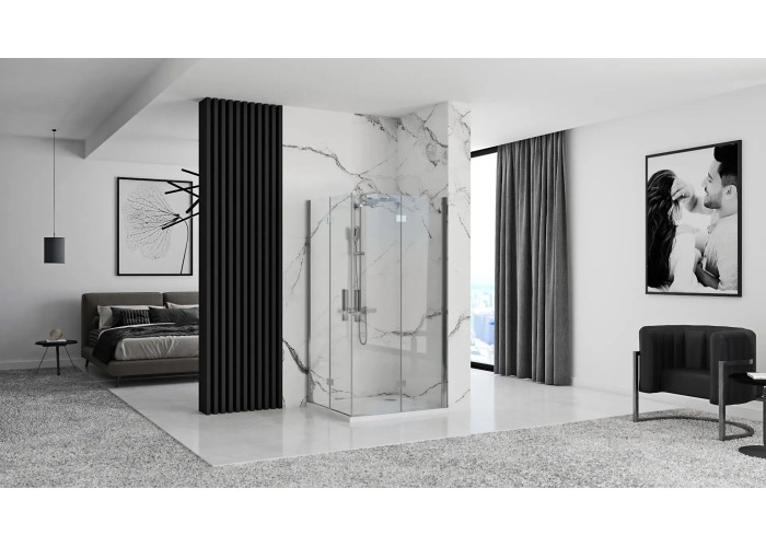 Душова Кабіна REA Molier Хром Double 80x100 KPL-6367-6371