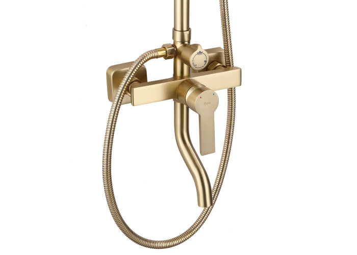 Душовий Гарнітур REA ARGUS GOLD BRUSH REA-P7841