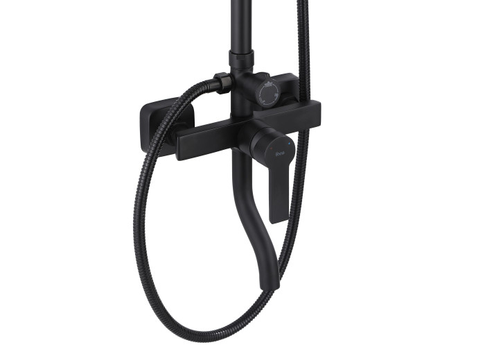 Душевой Гарнітур REA ARGUS BLACK MATT REA-P2389