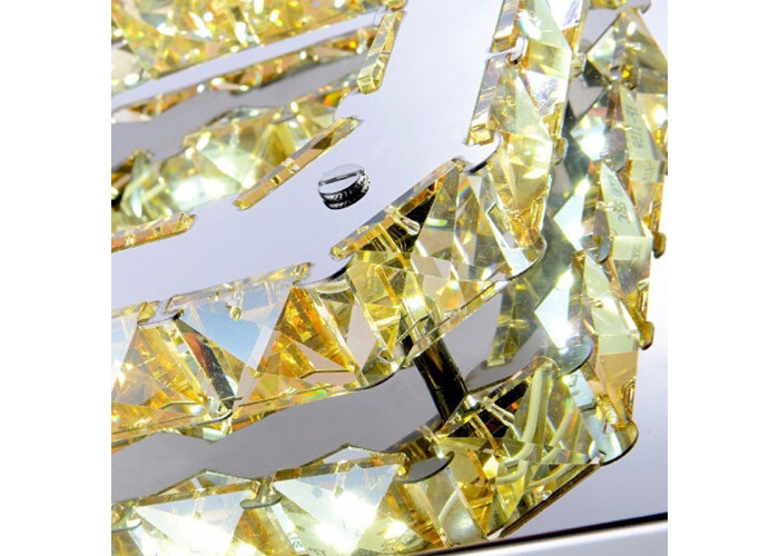 Люстра Кристал Квадратна Glamour 8W APP405-C APP406-C OSW-65003