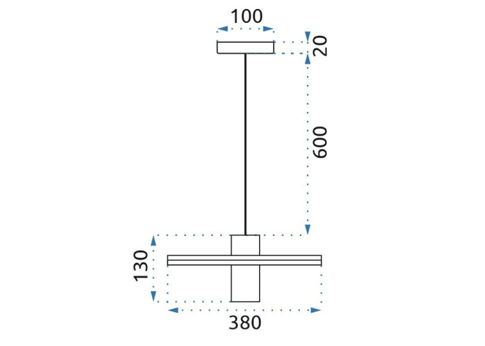 Люстра Loft APP739-5CP OSW-01104