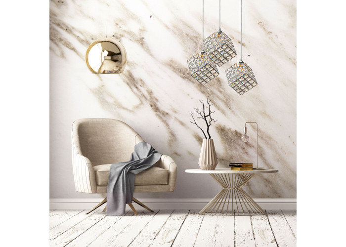 Люстра GLAMOUR Хром KOSTKA APP722-3CP OSW-00099