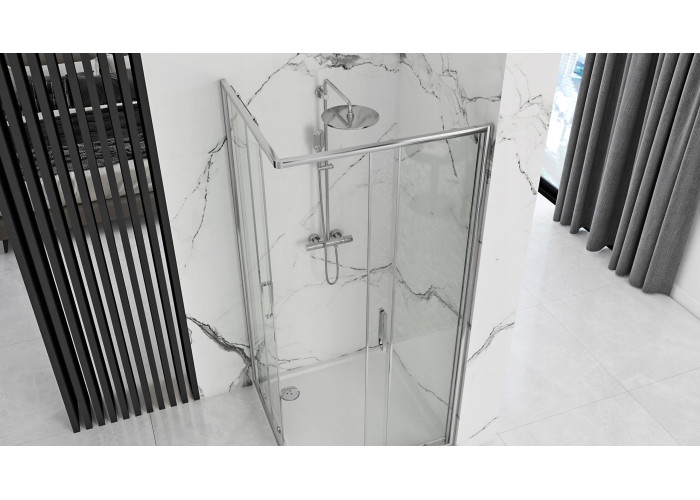 Душова Кабіна REA Punto 80x100 + Душовий Піддон Savoy KPL-1889-4087