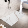 Душовий Піддон Bazalt CARRARA Білий 80x100 REA-K7000