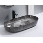 Умивальник Накладний REA CLEO 81 Shiny Grey KPL-099236583114