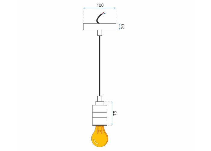 Люстра APP346-1CP
