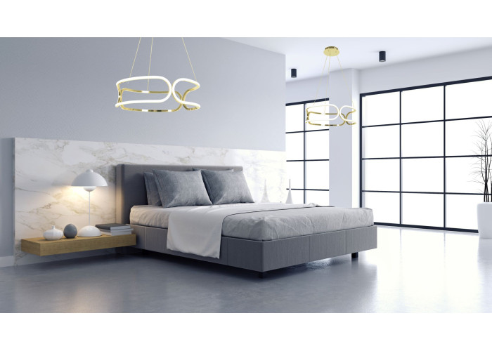Люстра з Польтом LED APP791-CP TRIO Золото OSW-07900