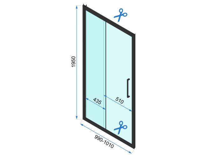 Душова Кабіна REA Rapid Slide 120x90 KPL-6402-6422